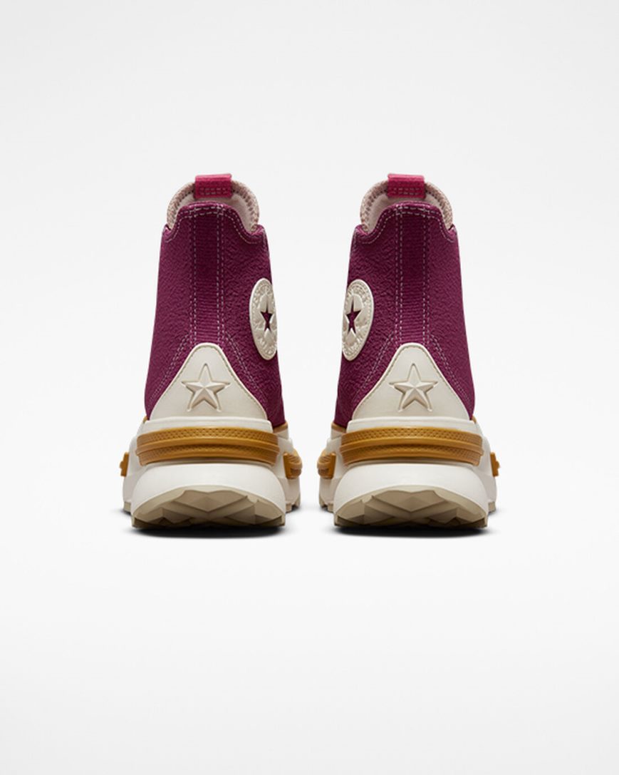 Women's Converse Run Star Legacy CX Textured High Top Shoes Pink / Grey | AU 1430EE